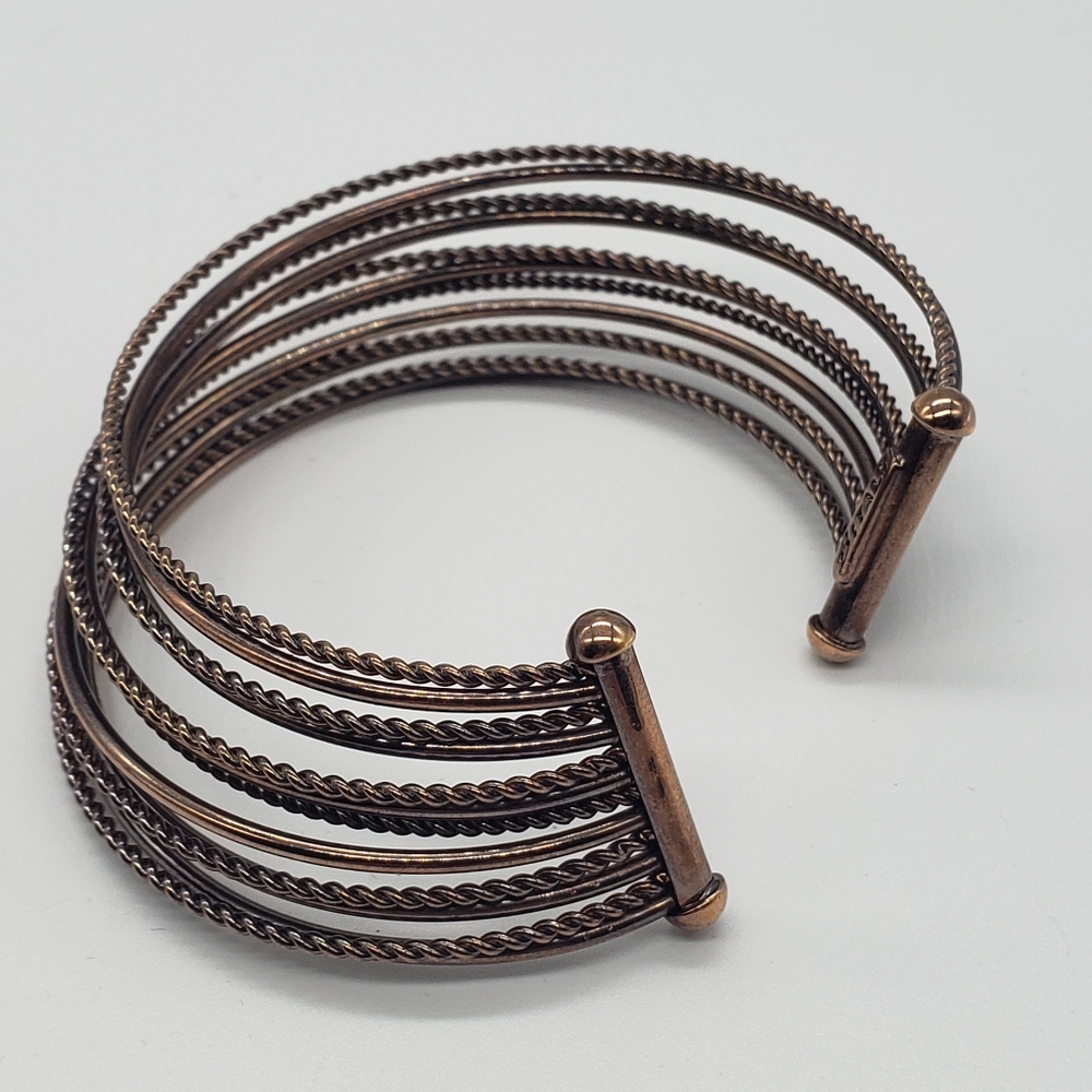 Bronzo Italia Layered Cuff Bracelet